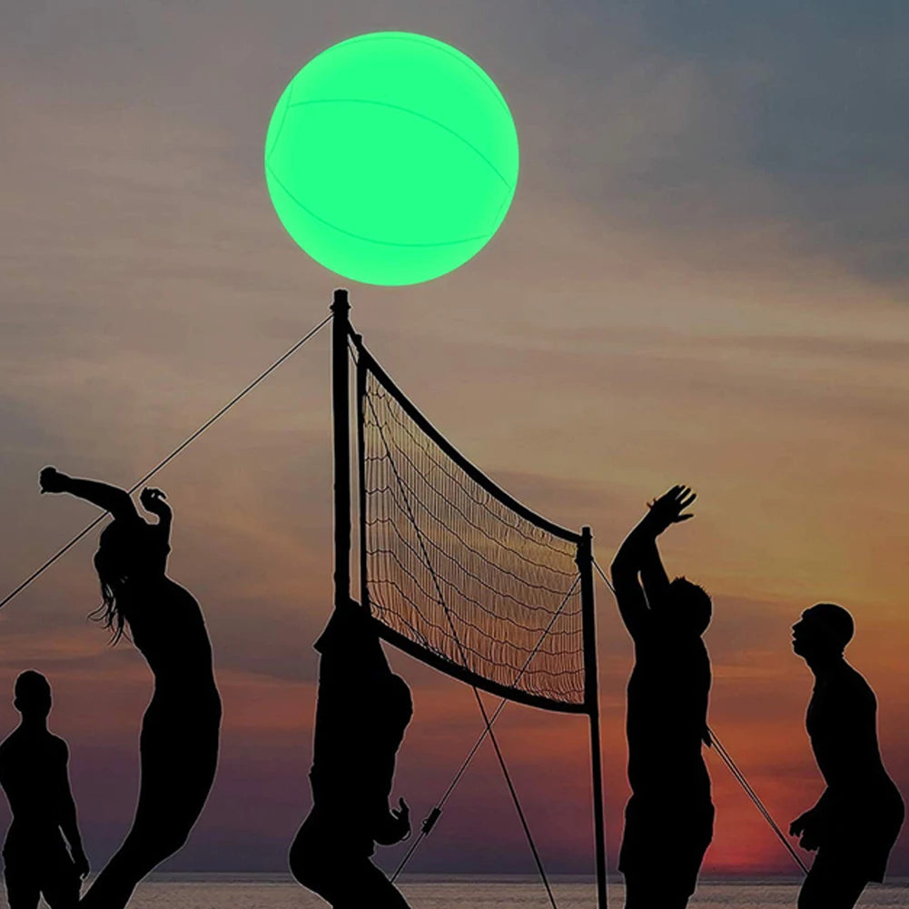Outdoor LED Garden Ball Remote Control LED Glowing Balloon 16 Colors Summer Water Game Ball Light Beach Wedding Party Decoration