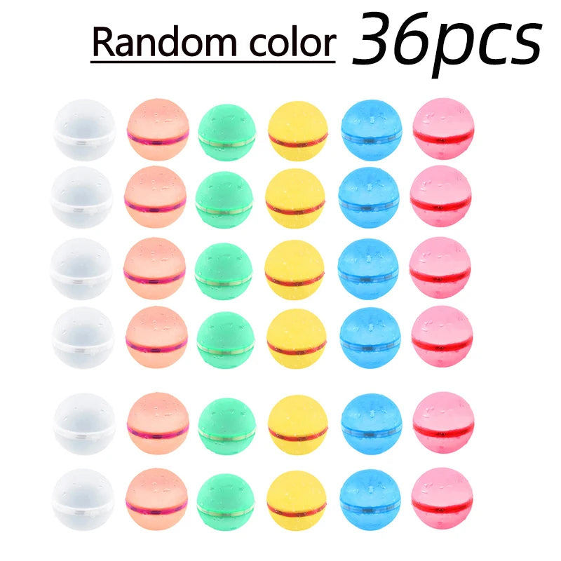 Swimming Pool Magnetic Reusable Water Balloons Refillable Water Balloon Quick Fill Self Sealing Water Bomb Splash Balls for Kids
