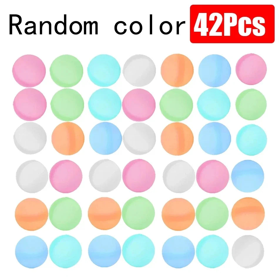 Swimming Pool Magnetic Reusable Water Balloons Refillable Water Balloon Quick Fill Self Sealing Water Bomb Splash Balls for Kids