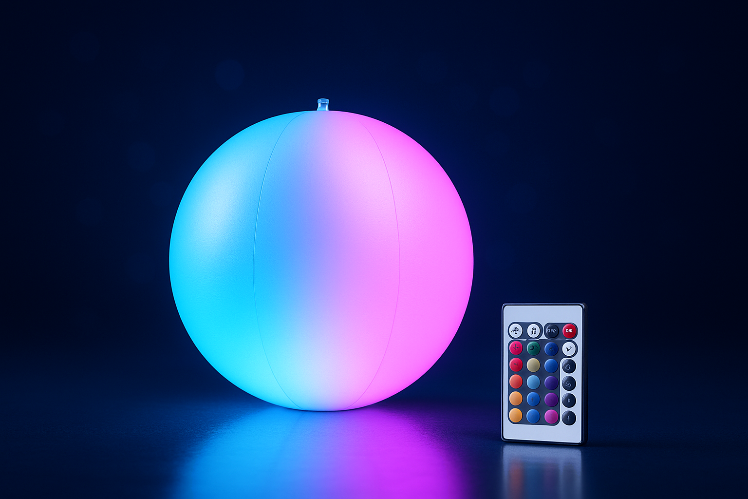 Outdoor LED Garden Ball Remote Control LED Glowing Balloon 16 Colors Summer Water Game Ball Light Beach Wedding Party Decoration