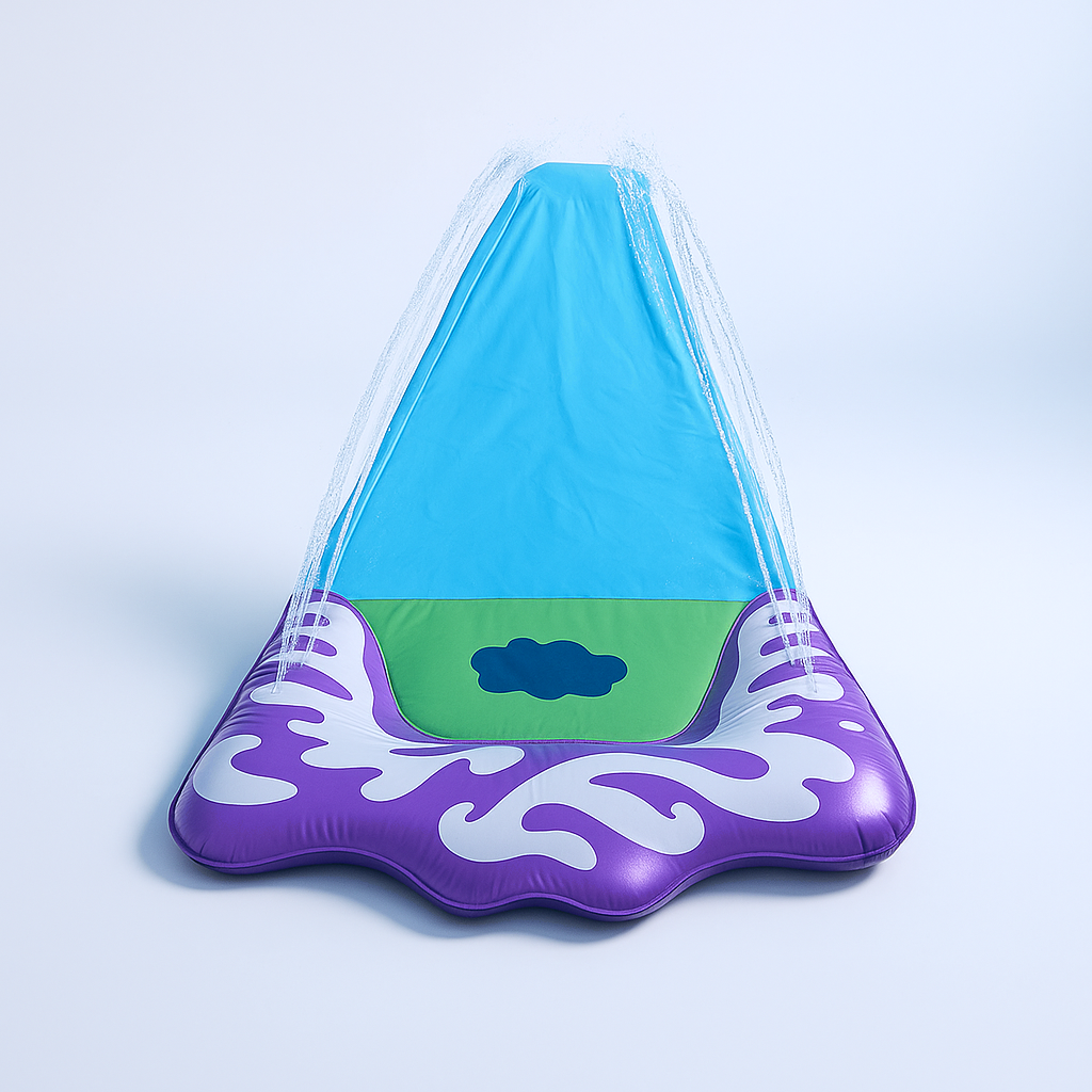 4.8X0.7M Lawn Water Slide Interactive Family Game Water Lawn Single Person Slide Toy Summer Gift Backyard Water for Play