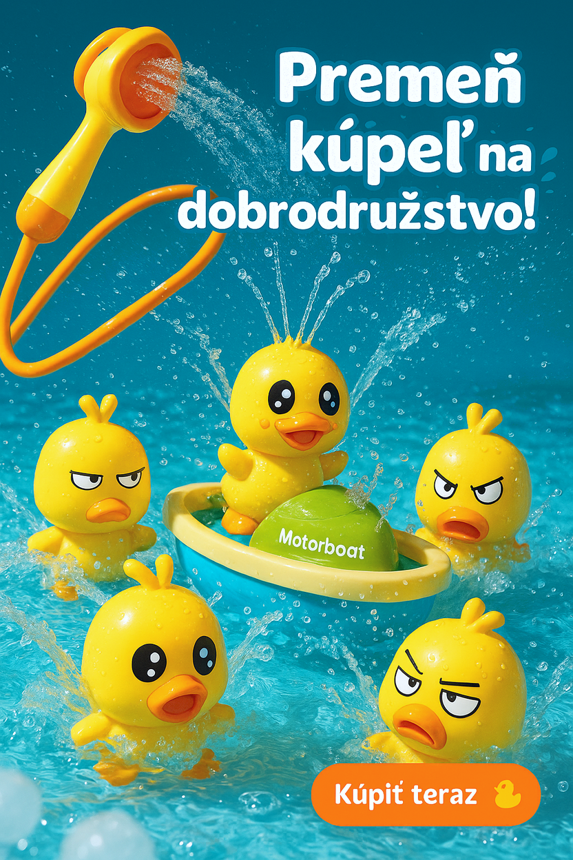Baby Shower Bathroom Water Playing Little Yellow Duck Flower Shower Divine Device Water Spray Water Playing Toy